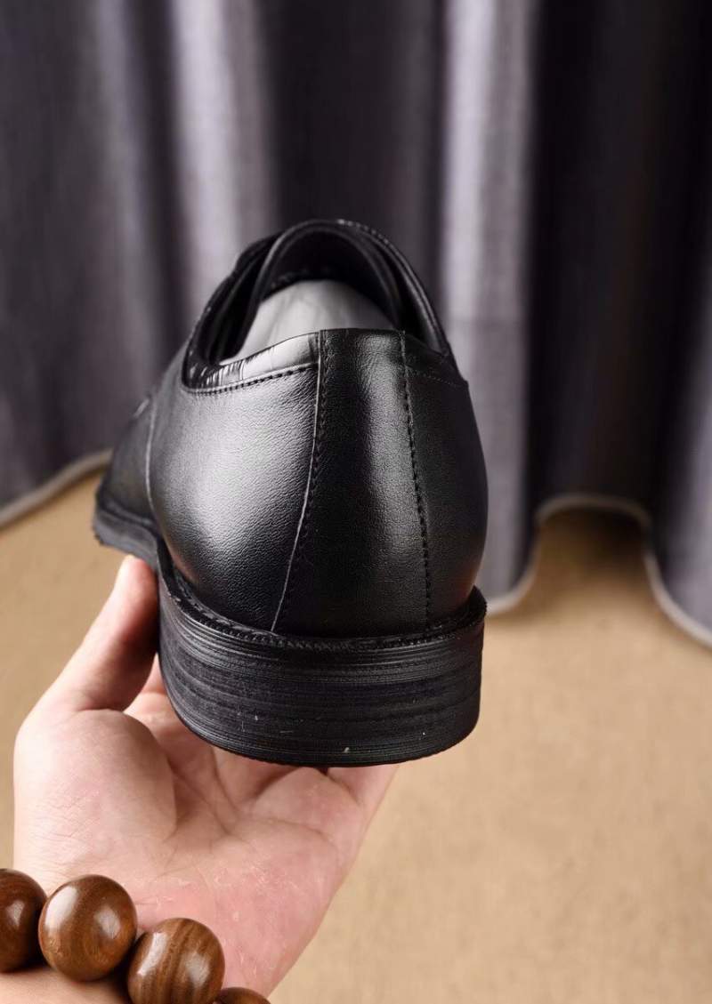 Giày Salvatore Ferragamo siêu cấp nam cột dây màu đen GNSF11