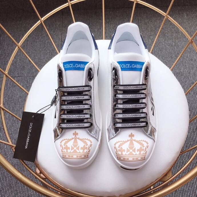 Giày nam Dolce Gabbana họa tiết số màu trắng GND02 siêu cấp like auth 99% -  HOANG NGUYEN STORE™