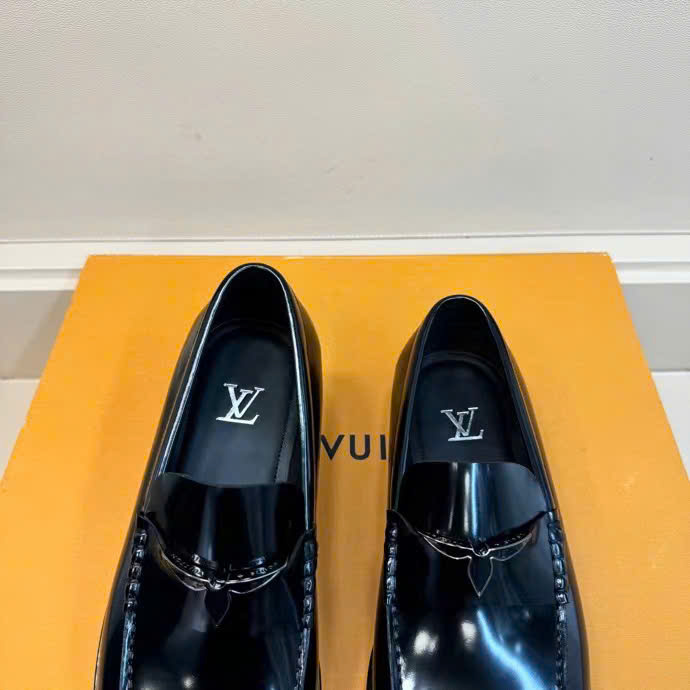GIAY LUOI LOUIS VUITTON ĐE CAO DA BONG ĐEN HOA TIET HOA KHUYET ĐEN GLLV127 (9)